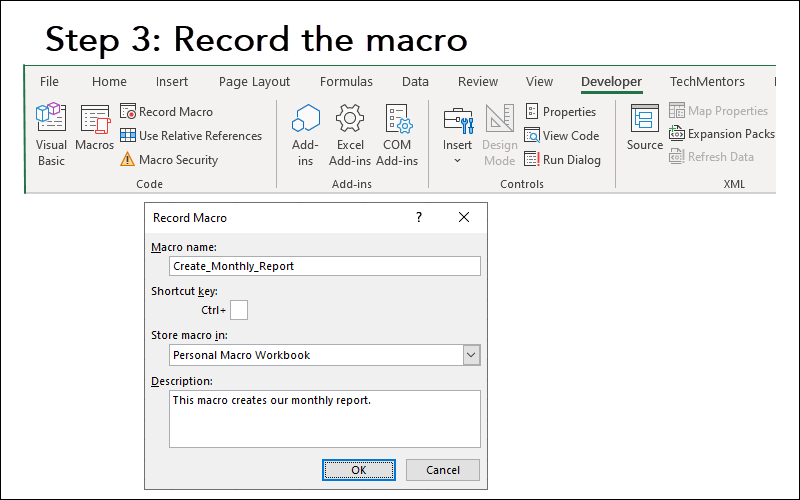 how-to-record-a-macro-techmentors